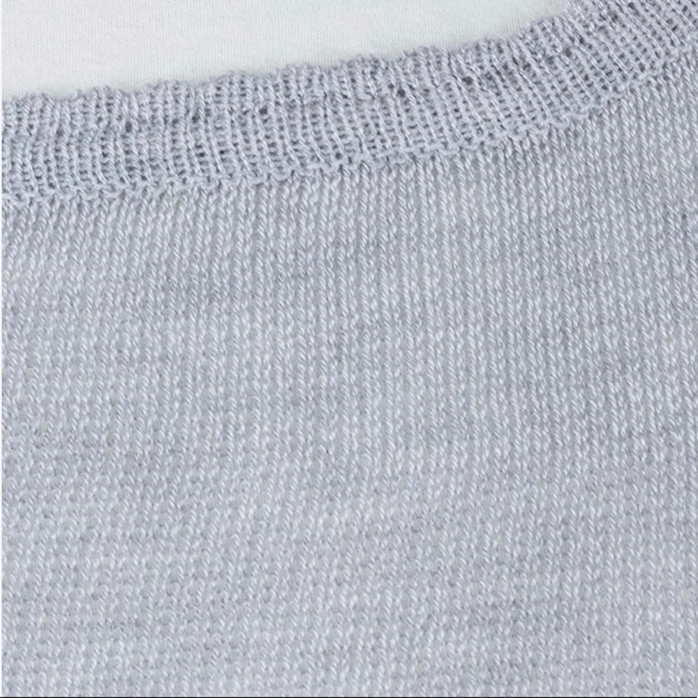 Novice Gray Knit Bohemian Drape Sweater - Picture 4 of 7
